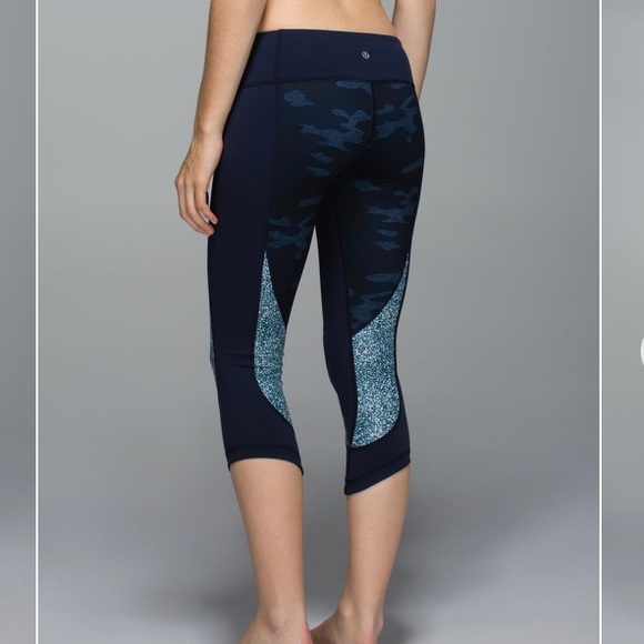 Lululemon Wunder Under Crop Full-On Luon - Picture 2 of 3